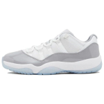 Air Jordan 11 Retro Low Tsemendihall Unisex Tossud Valge University-Blue AV2187-140 47.5