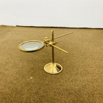 Messingist klaasist reguleeritav suurenduslaua objektiiv 7,62 cm luup Kontori dekoratiivne mereline suurendus