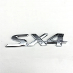 SX4 logo Auto Tagumine Embleem M&auml;rk Kleebis S/uzuki SX4 jaoks h&otilde;be