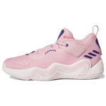 adidas D.O.N. V&auml;ljaanne #3 GCA Heleroosa Unisex tossud L&auml;bipaistev-Roosa Meeskond-Kolledži-Lilla GW3643 44⅔