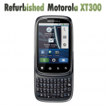 Renoveeritud originaal Motorola SPICE XT300 mobiiltelefon toetab ainult inglise keelt No charger must