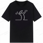 La Linea T-s&auml;rk Unisex Mood T-s&auml;rgid Puuvillane T-s&auml;rk Laste Hip Hop Topid T-s&auml;rgid Line Osvaldo Cavandoli T-s&auml;rgid Naiste T-s&auml;rk poiss 4XL