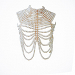 Kehakett Mood &Otilde;lad Pruudi Bolero Kaelakee P&auml;rlitega Pruudiga kaetud rinnahoidja Sall Naiste topid Pulmaaksessuaarid v&auml;ljas