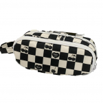 1 tk Moe tudengipliiatsikott Klassikaline kirjatarvete pliiatsikott, must valge, suure mahutavusega k&uuml;lalisteraamatu hoiukott