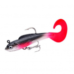 8,5 cm/8,7 g Pehme kalap&uuml;&uuml;gi peibutis, simulatsioonidisain, eeltahveldatud jigipeaga ujumism&ouml;&ouml;blid v&otilde;ltss&ouml;&ouml;t, m&otilde;la saba, pehme s&ouml;&ouml;t, merevee mageveeforell A