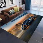 Magamistoa vaip, lastetuba, autole tr&uuml;kitud vaip Elutuba, suur moodne kodukaunistus Luksuslik, lahe pehme m&auml;ngu, libisemiskindel p&otilde;randamatt 120x160cm