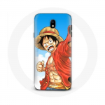 &Uuml;mbris Samsung Galaxy J7 2017 Mangale &Uuml;hes t&uuml;kis Luffy Anime