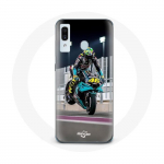 &Uuml;mbris Samsung Galaxy A40 Valentino Rossi mootorratta kiirusjuhi jaoks
