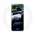 Valge &uuml;mbris Samsung Galaxy A22 5G vormel 1 Pierre Gasly F1 draiveri jaoks