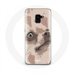 &Uuml;mbris Samsung Galaxy A8 Plus Chihuahua koerat&otilde;ugu jaoks