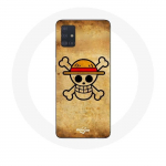 &Uuml;mbris Samsung Galaxy A51 5G Manga One Piece Skull jaoks