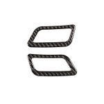 2 tk/komplekti pehme s&uuml;sinikkiust stiilis auto armatuurlaua kliimaseadme ventilatsiooniava kaane kleebis Nissan X-Trail 2014- autotarvikud Carbon Fiber Style