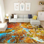 3D P&otilde;randamatt Vaibad K&ouml;&ouml;k Rannalained Jooksva Vaip K&ouml;&ouml;k Pestav Libisemiskindel Elutoa Vaip Mereline Vannimatt Imav 80*120cm