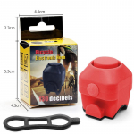 Jalgratta elektrisignaal, laste tasakaaluliikur, minik&otilde;rge helisignaal, jalgrattas&otilde;idu tarvikud, surnud lendav maanteeratta elektrikell punane