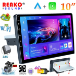 7 /9 /10'' DIN Android 11 Autoraadio Stereo Multimeedia Video 8-tuumaline 4G Universaalne M&auml;ngija WIFI GPS Bluetooth Peegli Link 10.1''-2+32
