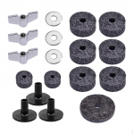 Drum Replacement Part Cymbal Felt Washer Replacement, al Accessorie , Attachment Set for hall