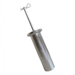 J&otilde;usaali kangipikendusn&otilde;el Terasest varda osad Kaalu lisamine treeninguks Silver Dia 10mm