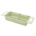 &Otilde;&otilde;nestatud plastikust k&ouml;&ouml;giviljade sisset&otilde;mmatav juurviljakorvi resti pesu &auml;ravool sinine