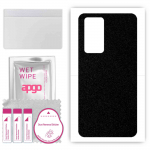 apgo Protective Skin Sticker for the back compatible with Xiaomi 12 Pro, Wrap Film, Foil, Vinyl - Pattern Matte Black