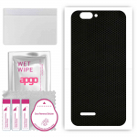 apgo Protective Skin Sticker for the back compatible with Sharp R1S, Wrap Film, Foil, Vinyl - Pattern Matrix