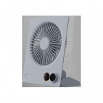Lauaventilaator Kodukontor 4000mAh Laetav Aku Seinale Paigaldatav Ventilaator Kaugjuhtimispuldi, Taimeri ja USB-ga Kaasaskantav Madala M&uuml;ratasemega Lauaventilaator 1050MM taevasinine v&auml;rv