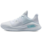 Under Armour Curry 4 Low FloTro April Showers Unisex tossud Valge Sinine 3026620-100 44