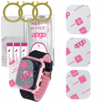 3x apgo Ultra-Clear Hybrid kaitseklaas, mis &uuml;hildub Garett GPS Junior 2-ga (dla dzieci), paindlik nanoklaas, suurep&auml;rane asendus karastatud klaasile