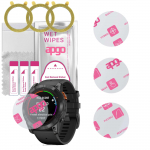 3x apgo Ultra-Clear Hybrid kaitseklaas, mis &uuml;hildub Garmin Fenix ​​7X Proga, painduv nanoklaas, suurep&auml;rane asendus karastatud klaasile, kriimustusvastane