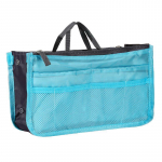 1 TK topeltt&otilde;mblukuga kott K&auml;ekott Rahakott Tasku Multifunktsionaalne Korraldamine Hoiu K&auml;ekott Naiste Kosmeetika S&auml;ilituskotid