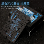 1 tk veekindel plastist pokker m&auml;ngukaardid PET lauam&auml;ngud Halloweeni / t&auml;nup&uuml;ha / j&otilde;ulukink