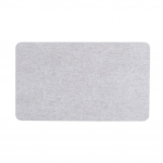 Veeimav diatomiitmatt hambaharja kruus hammaste puhastamiseks Placemat k&ouml;&ouml;giseebialus k&auml;teseebi hoidik vannitoa jaoks 16x8cm helehall v&auml;rv