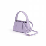 Korea Populaarne Prantsuse Volditud Pilvekotike, Mitmek&uuml;lgne ja Moodne Uus K&auml;ekott, Ehtne Nahast Naiste Kott, Crossbody Kott lilla