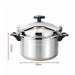 Alumiiniumist survepliit 3L/4L/5L Ohutu plahvatuskindel survekann koos Easy Lock kaanega kiire survepliit gaasipliidi jaoks