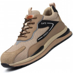 Kerged t&ouml;&ouml;tossud Meeste turvajalatsid Meeste ehitus terasest ninakingad Torkekindlad t&ouml;&ouml;jalatsid Saapad Meeste turvasaapad 46