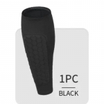 Sport S&auml;&auml;rekaitse Sokid Jalgpall S&auml;&auml;rekaitse Pad Varrukad Jalatugi Jalgpall Korvpall Kompressioon s&auml;&auml;revarrukas T&auml;iskasvanute jalakaitse L must