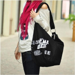 Naiste mood Korea stiilis l&otilde;uend Preppy Campus &otilde;lakott K&auml;ekott Ostukott 52*20*23cm must