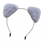 Naiste juuksepael Pehme kohev pl&uuml;&uuml;sis multikas Kitty k&otilde;rvakaunistus elastne kitsa &auml;&auml;rega libisemisvastane regulaarne sobiv &uuml;hev&auml;rviline peakaunistus juukser&otilde;ngas roosa