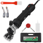Lammaste p&uuml;gamismasinad Elektrilised p&uuml;gamismasinad 690W Professionaalne farmi kariloomade p&uuml;gamismasin 6 kiirust R&otilde;hk EU plug must