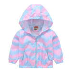 Lasteriided P&auml;ikesekaitseriided Vabaaja kerge lukuga jope t&uuml;drukutele &Otilde;huke tr&uuml;kitud tuulejoped 150 lilla