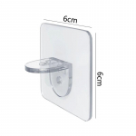 10 tk Kleepuvad hoidikud Seinariideid Konksud Riiulitugi Vaheseinatoe tugirack 10pcs