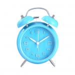 Twin Bell &auml;ratuskell Kergesti loetav Suure heliga metallist lauakaunistus lauaarvuti &auml;ratuskell kontorisse must