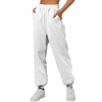 Naiste s&uuml;gis- ja talvised k&otilde;rge v&ouml;&ouml;kohaga vabad spordip&uuml;ksid, jooksup&uuml;ksid, moodsad taskutega vabaaja p&uuml;ksid L must