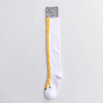 Meeste armsad unisex-armsad uudsed multifilmid kanajalgade mustriga p&otilde;lvek&otilde;rged sokid, hingavad, mugavad vabaaja meestele, kes kannavad igal aastaajal over the knee