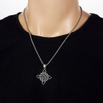 Vintage n&otilde;ias&otilde;lme ripats Kaelakee Punk Celtic Knot kaelakee Meestele Naistele Ehted Aksessuaarid Kingitus