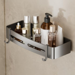 Vannitoa hoiurest Seinale paigaldatav, l&ouml;&ouml;givaba Suurep&auml;rane kleepuvus, libisemisvastane, suurep&auml;rane kandev&otilde;ime, roostekindel veekindel koos konksudu&scaron;iga A