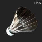 3/6/12 tk Professionaalne sulgpallisulgpall Must hane sulg Sulgpallisulgpall Treening Sport Sulgpallipall 12PCS