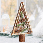 Christmas Decoration Artificial Xmas Tree Miniature Set up Scene Props for Kitchen S