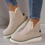 Naiste pehme voodriga lumesaapad, soojad &uuml;mara ninaga l&uuml;hikesed saapad, talvel soojad paksu tallaga saapad &otilde;ues 35 pruun