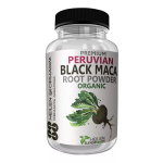 Must Maca juur (180 kapslit, 500 mg), Orgaanilised Peruu Black Maca juurem&uuml;tsid, Heilen Biopharm