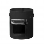 DIY kartulikasvataja, vildist riidest istutuskonteiner, paks aiapott must